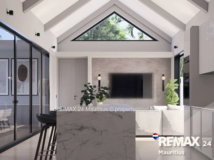 Luxury 4 Bedroom En Suite Villa with Pool  with Solar Installation in Mont Choisy Estate