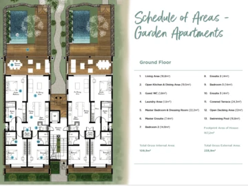 Appartement de 3 Chambres
