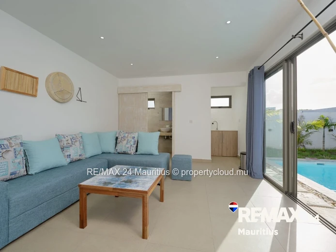 Stunning Furnished Villa with Pool House in Grand Baie