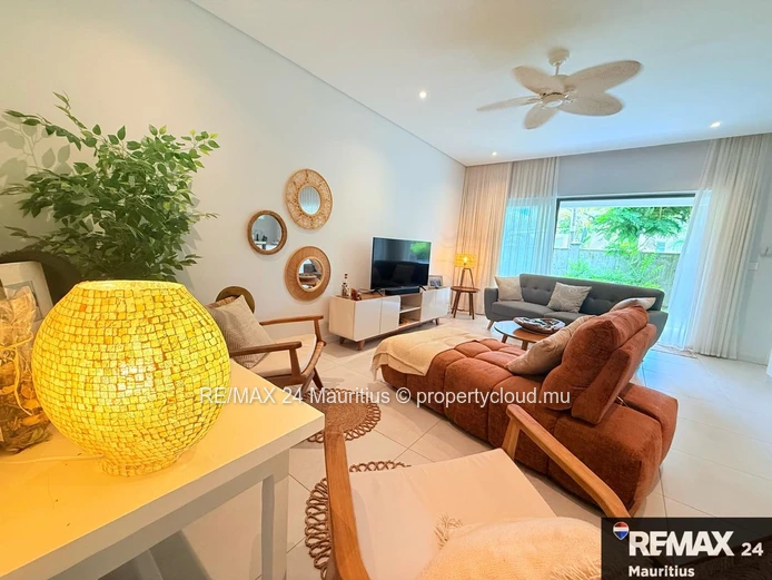 Élégant appartement de 131 m² avec terrasse privée à deux pas de la plage – Pointe-aux-Cannonniers
