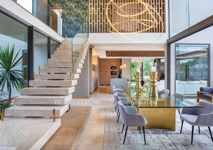 High-End Luxury Villa In Mauritius' Only Residential Marina