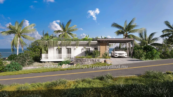 Avant-Garde Bioclimatic Villa with Ocean Views