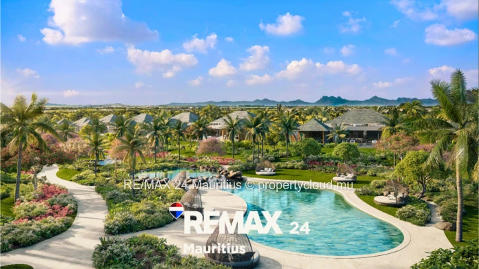 Elegant 4-bedroom Lagoon Villas from USD 1.8 M, with private pool, terraces & balcony.