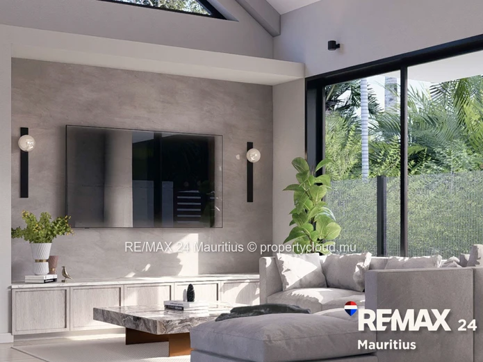 Luxury 4 Bedroom En Suite Villa with Pool  with Solar Installation in Mont Choisy Estate