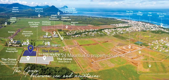 Family home on the west coast of Mauritius