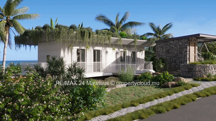 Avant-Garde Bioclimatic Villa with Ocean Views