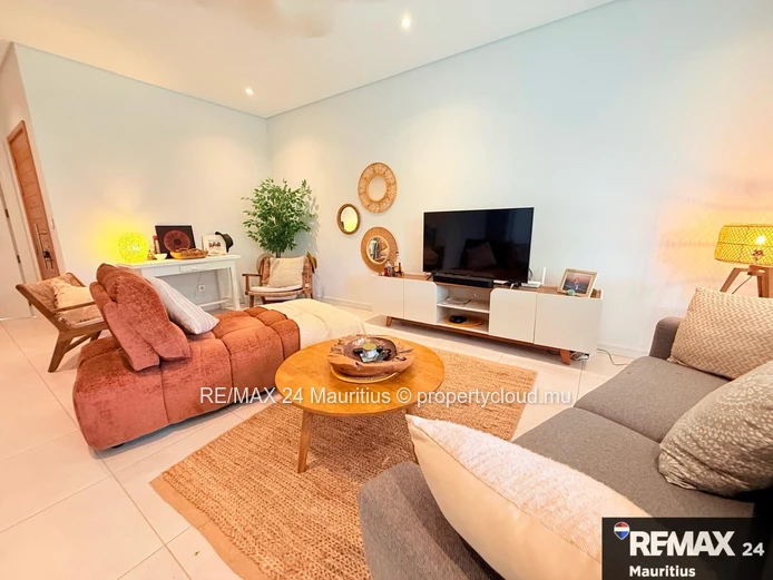 Élégant appartement de 131 m² avec terrasse privée à deux pas de la plage – Pointe-aux-Cannonniers