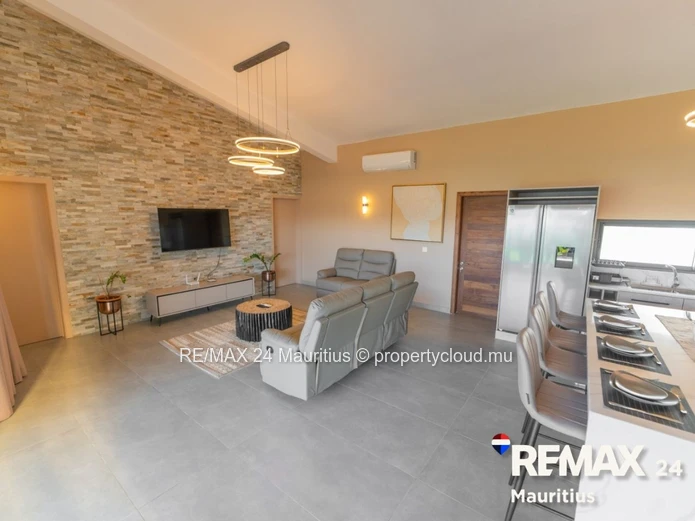 Semi-furnished Brand new Villa in a calm and peaceful area, only 5 minutes drive to Beaches