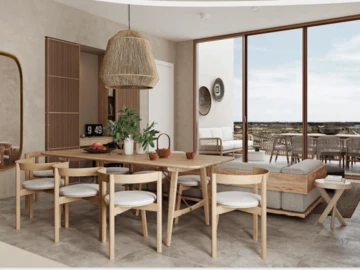 Appartement de 3 Chambres