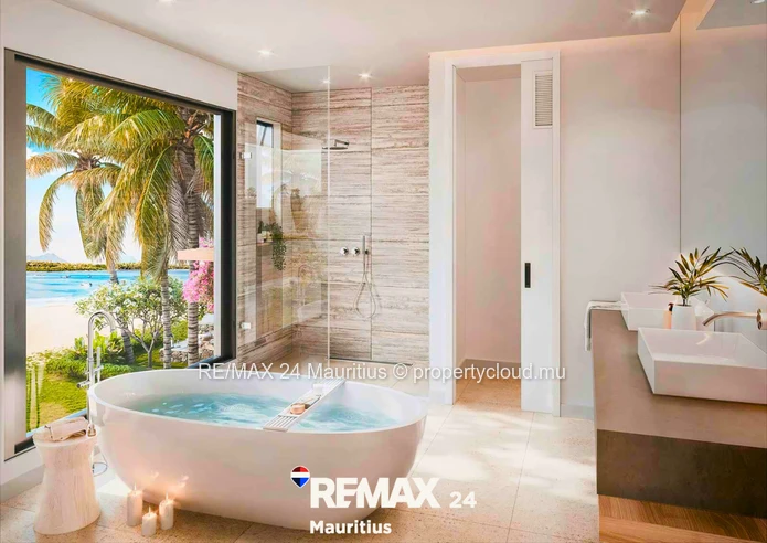 appartement en rez-de-chaussée avec vue mer