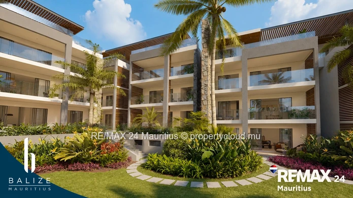 3 Bedroom Penthouse Secure Island Living: Your Coastal Retreat in Bain Boeuf, Mauritius: Private roo
