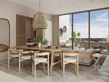 Appartement de 3 Chambres