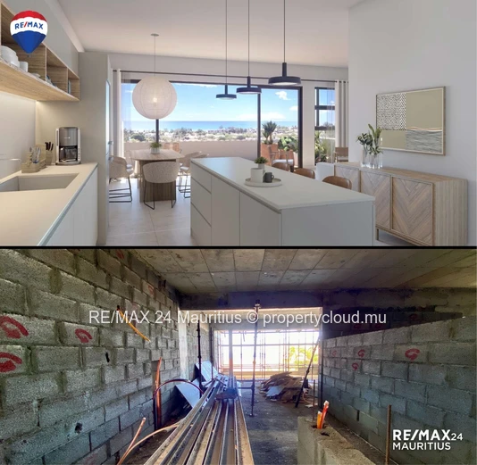 New 3-Bedroom Apartments with Ocean Views in Tamarin