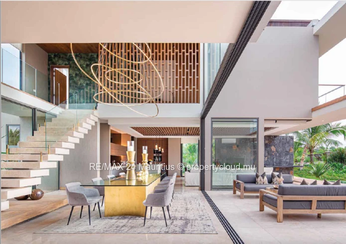 High-End Luxury Villa In Mauritius' Only Residential Marina