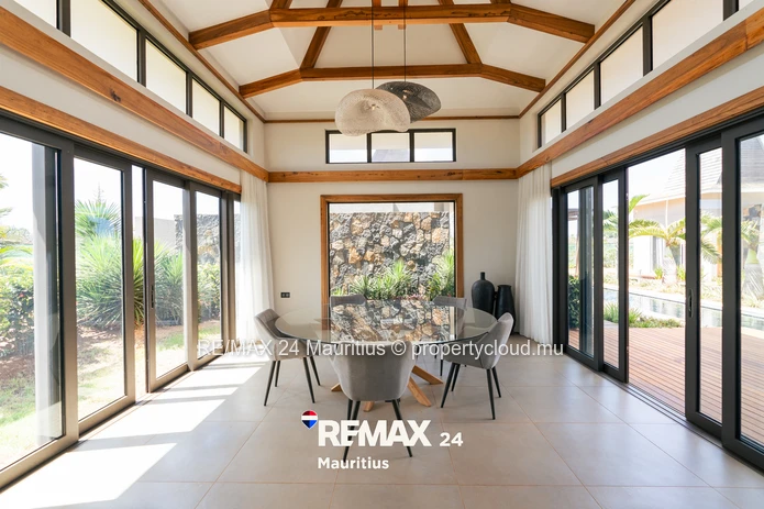 Elegant 4-bedroom Villa C with private pool, landscaped garden and spacious living areas.
