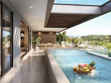 Penthouse de 3 Chambres