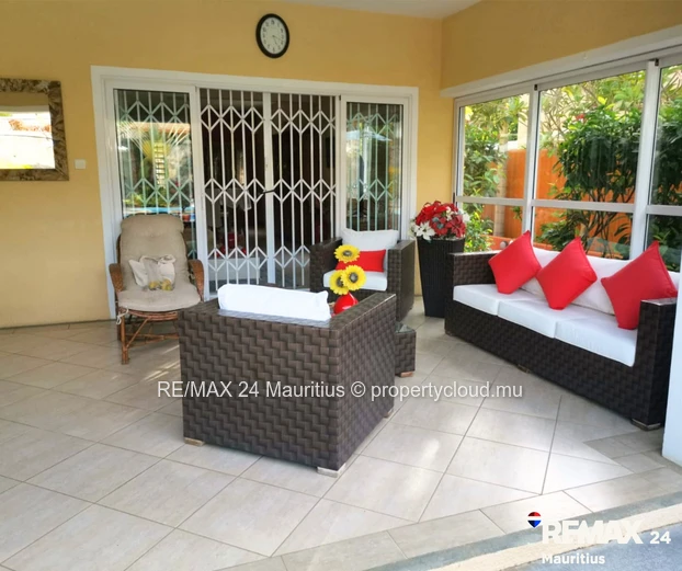 Fully furnished and secured house in an exceptionally welcoming healthy environment.