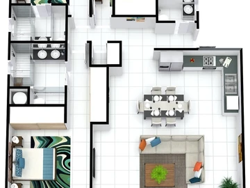 3 Bedroom Apartment