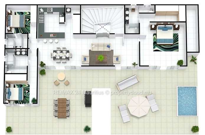 Penthouse for sale in Mauritius