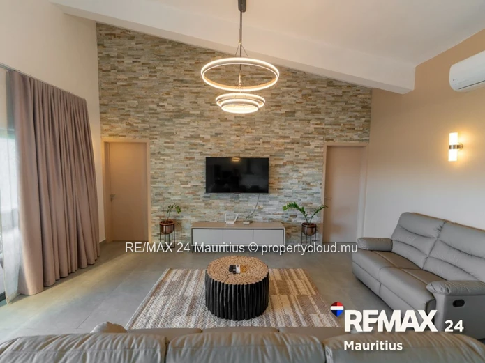 Semi-furnished Brand new Villa in a calm and peaceful area, only 5 minutes drive to Beaches