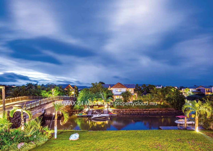 High-End Luxury Villa In Mauritius' Only Residential Marina