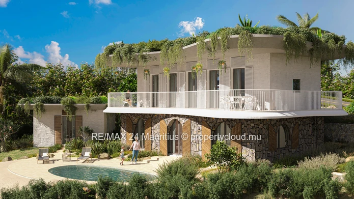 Avant-Garde Bioclimatic Villa with Ocean Views