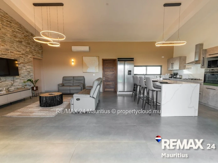 Semi-furnished Brand new Villa in a calm and peaceful area, only 5 minutes drive to Beaches