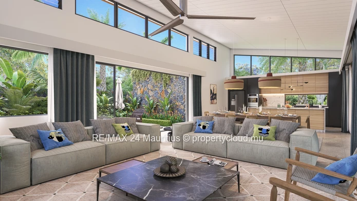 Tropical Oasis: Stunning 4-Bedroom Villa at Ekô Savannah Resort, Tamarin