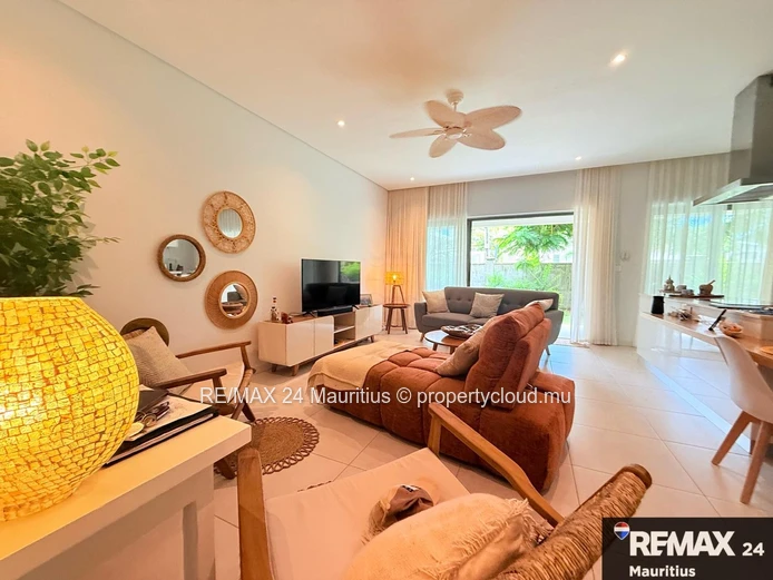 Élégant appartement de 131 m² avec terrasse privée à deux pas de la plage – Pointe-aux-Cannonniers