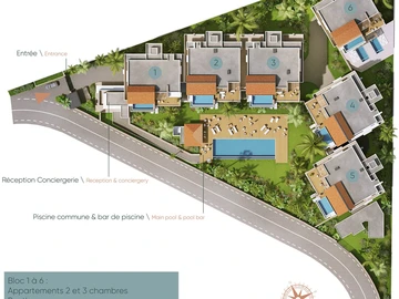 Penthouse de 3 Chambres